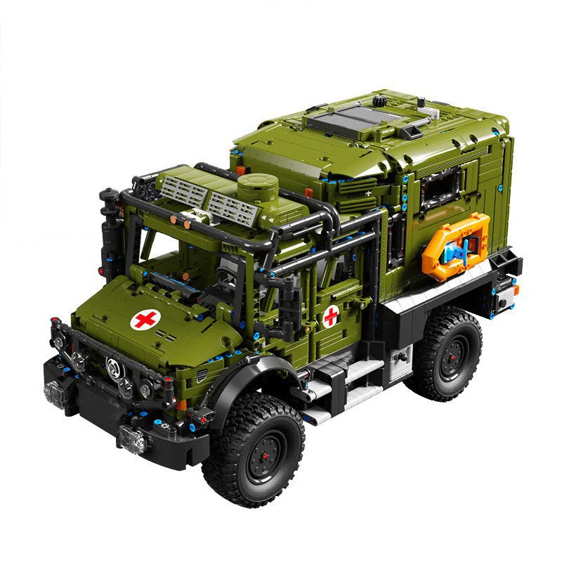 3850PCS T4023 Unimog Rescue Vehicle - Image 5