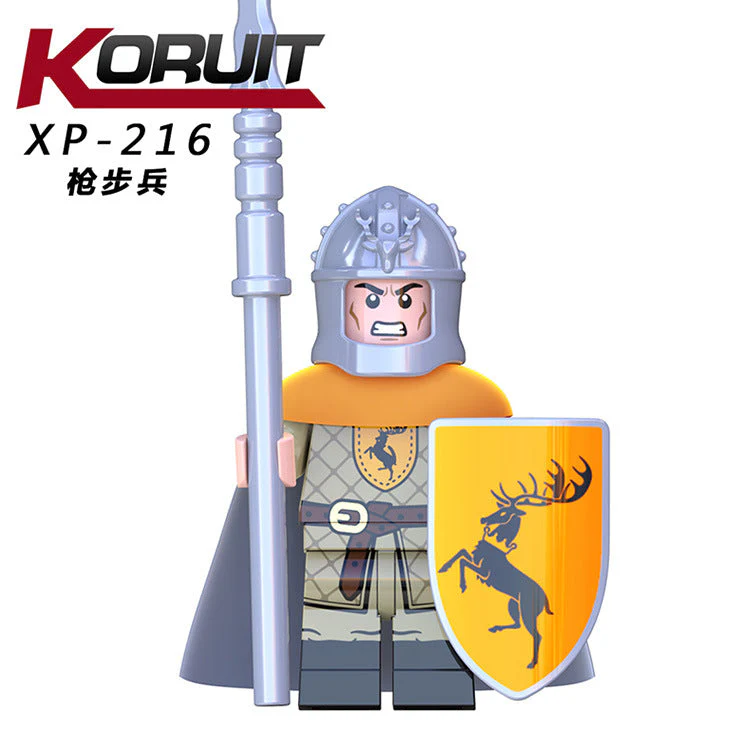 KT1029 Medieval Soldiers Sword Infantry Jory Archers minifigures - Image 6