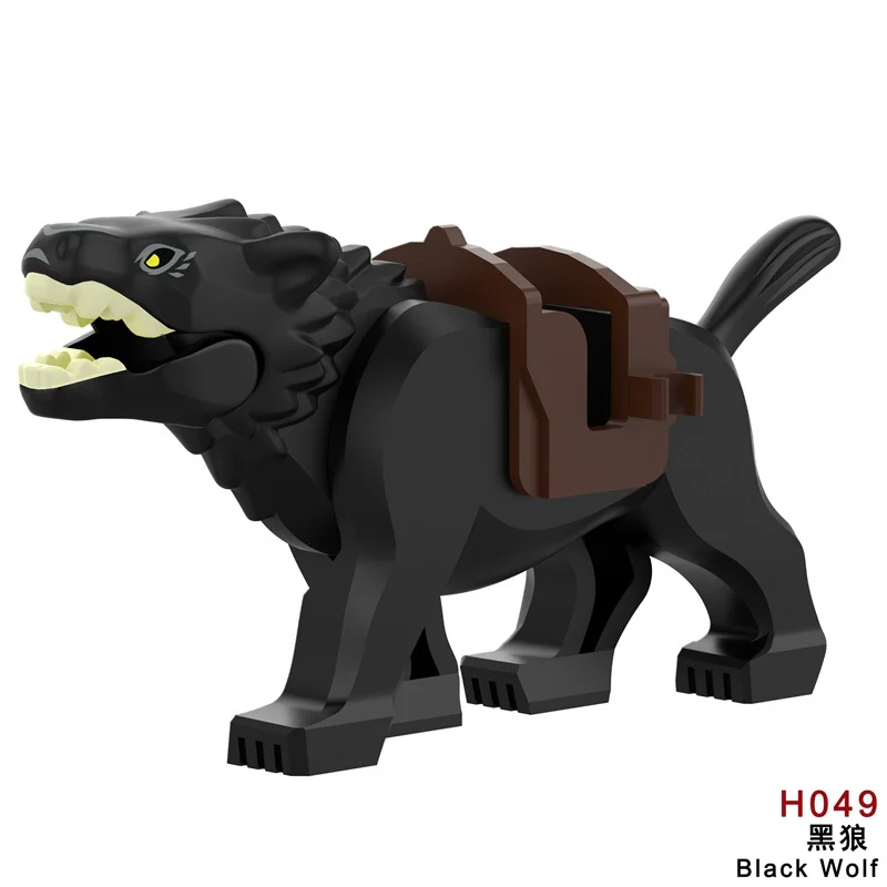 L059 L060 L083 H049 Animal series Wolf （Lord of the Rings）Minifigures - Image 5