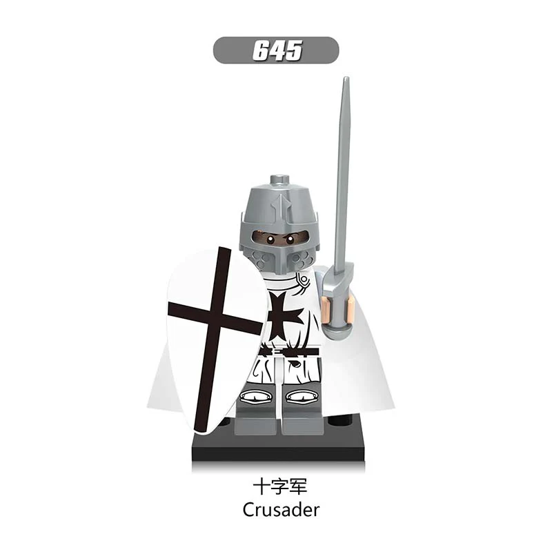 X0164 medieval egypt roman soldier series spartan warrior Minifigures - Image 11