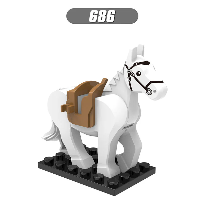 X0169 Knight Horse Minifigures - Image 11