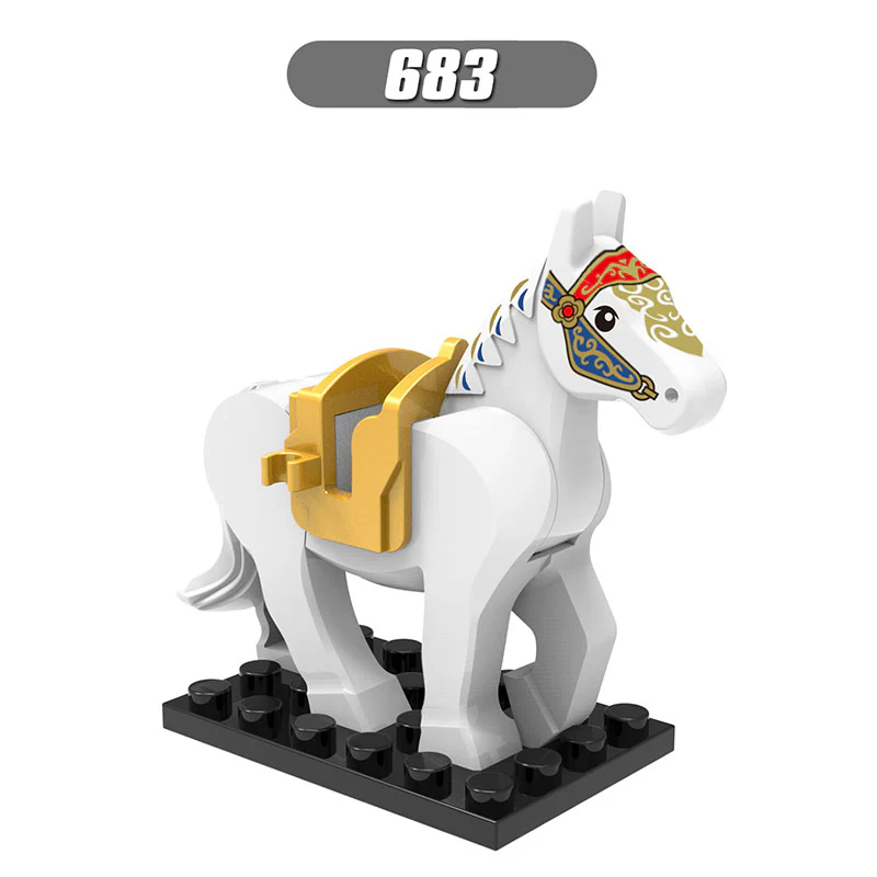 X0169 Knight Horse Minifigures - Image 5