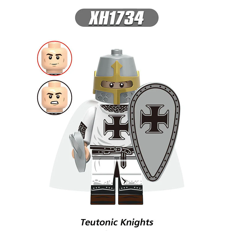 X0316 Medieval minifigures （Teutonic Knights Hospital Knights Knights Templar） - Image 6