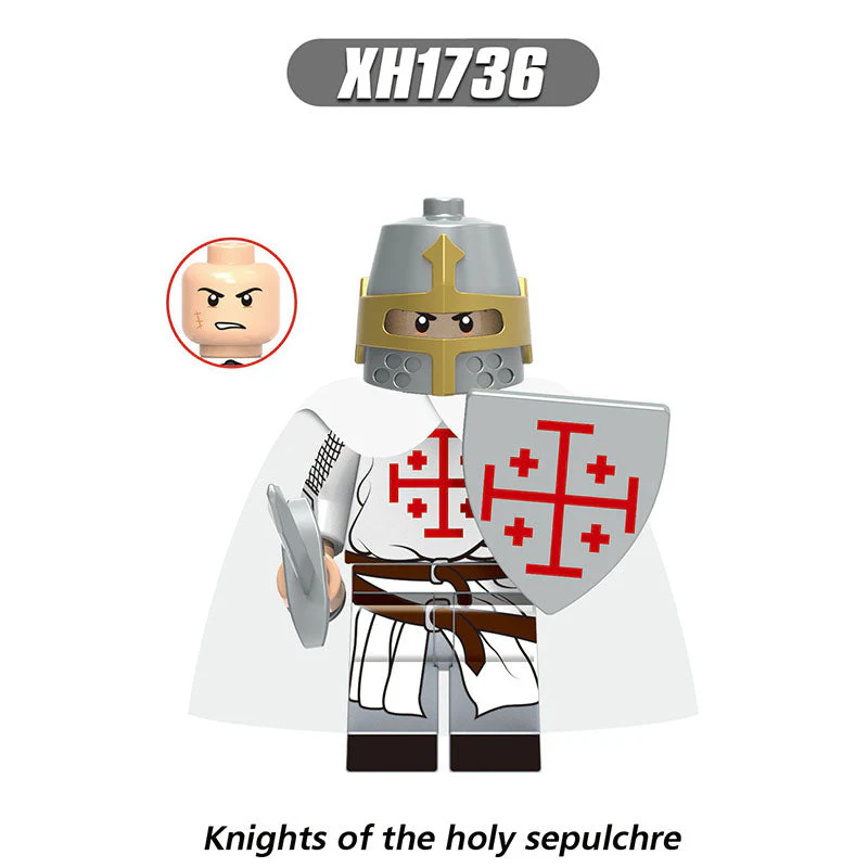 X0316 Medieval minifigures （Teutonic Knights Hospital Knights Knights Templar） - Image 8