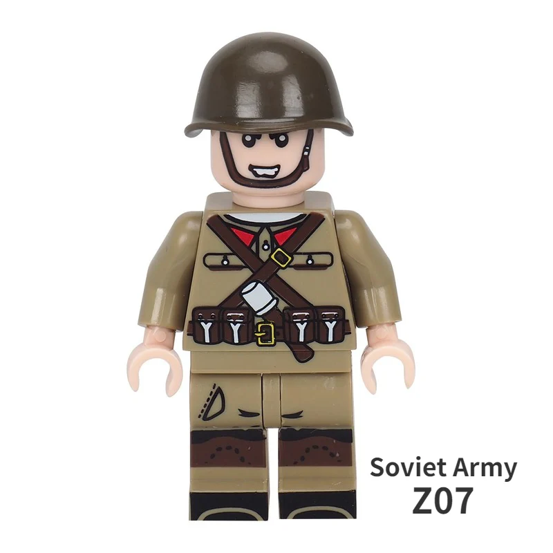 Z03-Z08 Military minifigures - Image 6